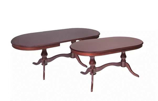 Деревянный стол “ЮККА” из массива бука в сканди стиле. Габариты 1400(1800) мм х 800 мм х 750 мм